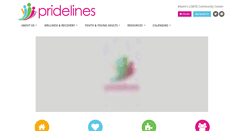 Desktop Screenshot of pridelines.org