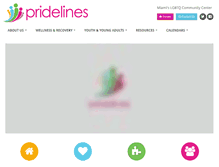 Tablet Screenshot of pridelines.org